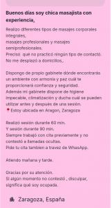 611148088: Chica busca chico en Zaragoza